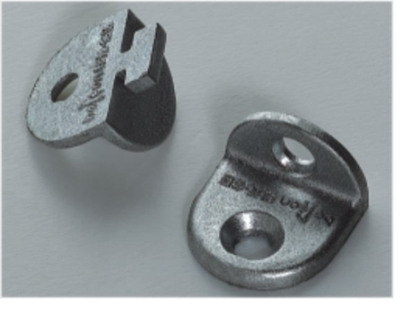 铰链上的品牌标识